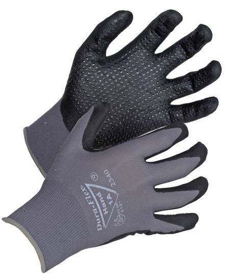 1A Dura-Flex work Glove Nitrile pimple - Pinnoitetut työkäsineet - 2340 - 1
