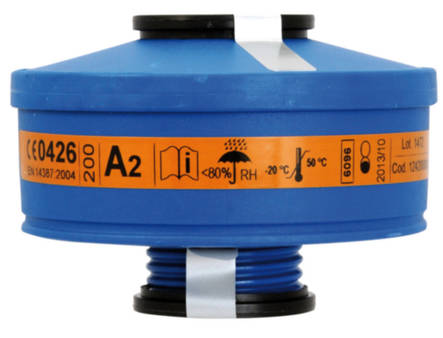 Kaasunsuodatin Spasciani 200 A2| 1 kpl - Suodattimet - 124200000 - 1