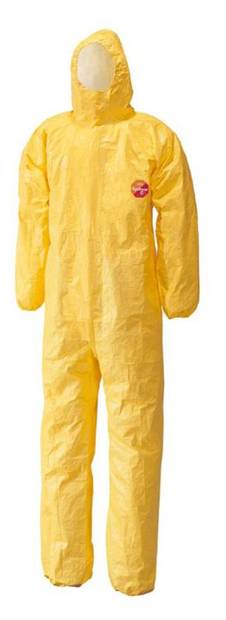 Tychem 2000C Kemikaalisuojahaalari Keltainen - Kemikaalisuoja haalarit - Tychem2000 - 1