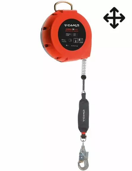 CAMP Cobra retractable SRL 30 m H+V - Kelautuvat tarraimet - 3140 - 1