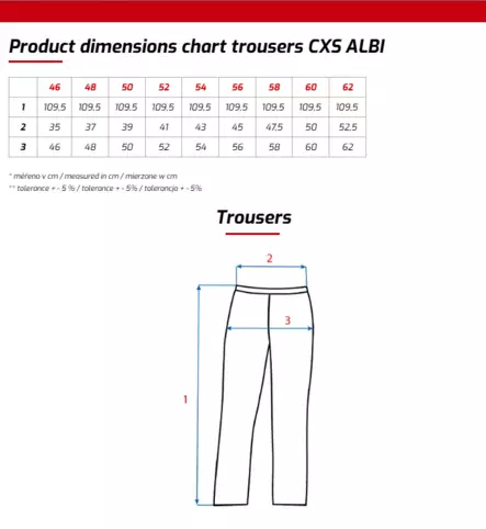 CXS ALBI Denim Stretch farkku työhousu - Työhousut - 1490-303-400 - 2