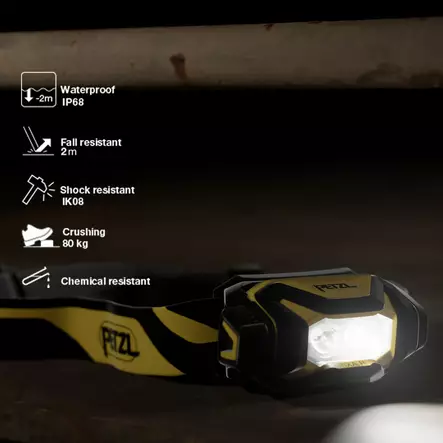 Petzl PIXA Teollisuusotsalamppu 450 lm - Otsavalaisimet - E120AA00 - 2