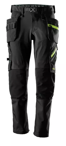 Snickers 6940 FlexiWork työhousu Stretch riipputaskuilla - Riipputaskuhousut - 6940 - 1