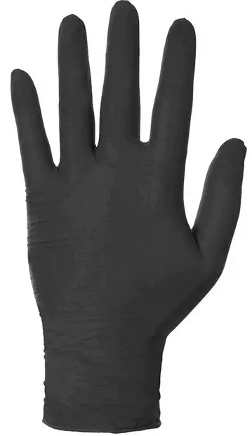 Stern nitrile disposable glove Black - Kertakäyttökäsineet - 3510-001-800 - 1