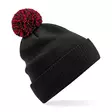 Pom pom beanie with company logo - Beechfield B450 Snowstarr - BEANIES - B450 - 11