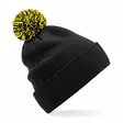 Pom pom beanie with company logo - Beechfield B450 Snowstarr - BEANIES - B450 - 14
