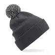 Pom pom beanie with company logo - Beechfield B450 Snowstarr - BEANIES - B450 - 19