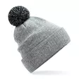 Pom pom beanie with company logo - Beechfield B450 Snowstarr - BEANIES - B450 - 20