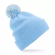 Pom pom beanie with company logo - Beechfield B450 Snowstarr - BEANIES - B450 - 27
