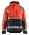 Blåkläder 4870 Hi-Vis Winter Jacket WP - High Visibility Winter Jackets EN ISO 20471 Class 1–3 - 48701987 - 30