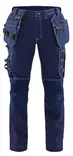 Blåkläder 7130 Women's Stretch Holster Pocket Trousers - Naisten työhousut - 71301370 - 880