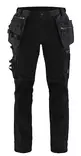 Blåkläder 7130 Women's Stretch Holster Pocket Trousers - Naisten työhousut - 71301370 - 9990
