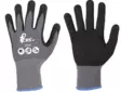 CXS ICA Nitrile Foam Work Gloves black/grey - Pinnoitetut työkäsineet - 3410-099-810 - 1