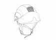 Petzl Helmet Adapt otsalampun pidike tarrakiinnityksellä - Valaisintarvikkeet - E073AB00 - 2