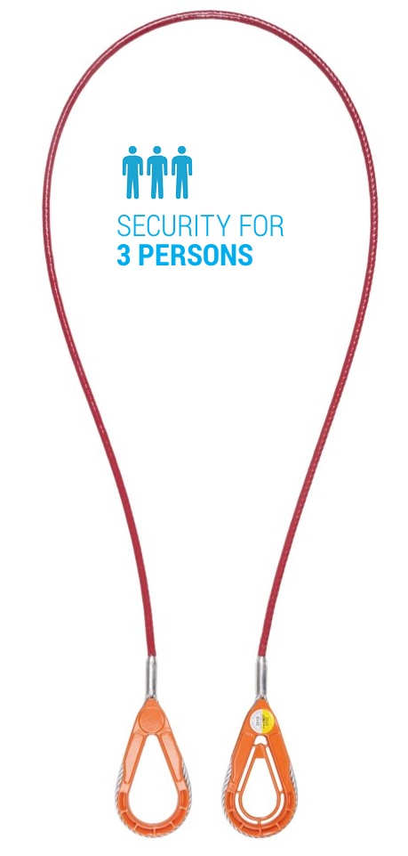 Anchorage cable Probelt AZ411 3-person - Ankkurointipisteet - AZ411-100 - 1