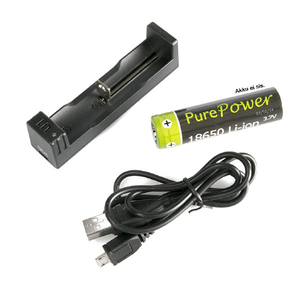 Lumonite2600 Purepower U1 USB Akkulaturi - Valaisintarvikkeet - 2600 - 1
