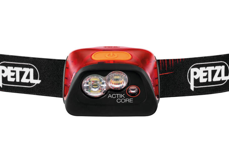 Hiking Running Headlamp Petzl Actik Core Headlamp - 600 Lumens