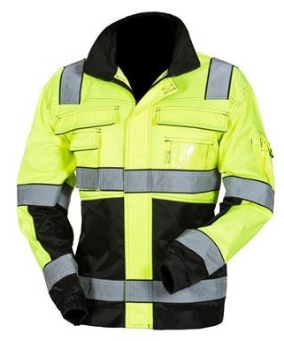 Priha 4140LB Hi-Vis work Jacket yellow/black - JACKETS HIVIS - 4140 - 1