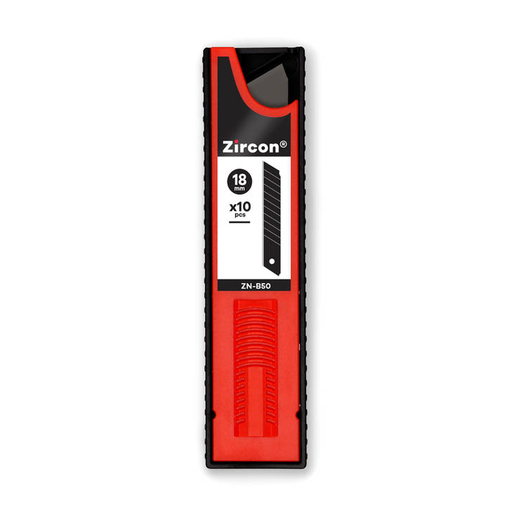 Zircon spare blade black 18mm 10 blades/pc - BLADE - ZN-B50 - 1