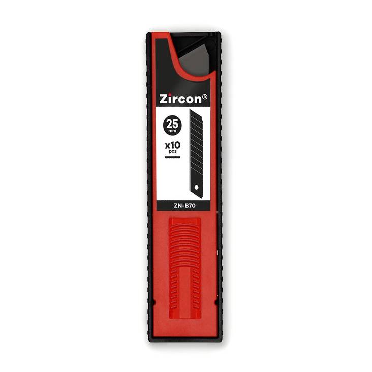 Zircon spare blade black 25mm 10 blades/pc - BLADE - ZN-B70 - 1