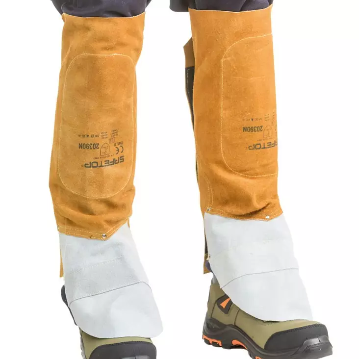 Safetop Hitsausjalkasuoja tarrakiinnitys - Hitsarin haalarit - 20390 - 1