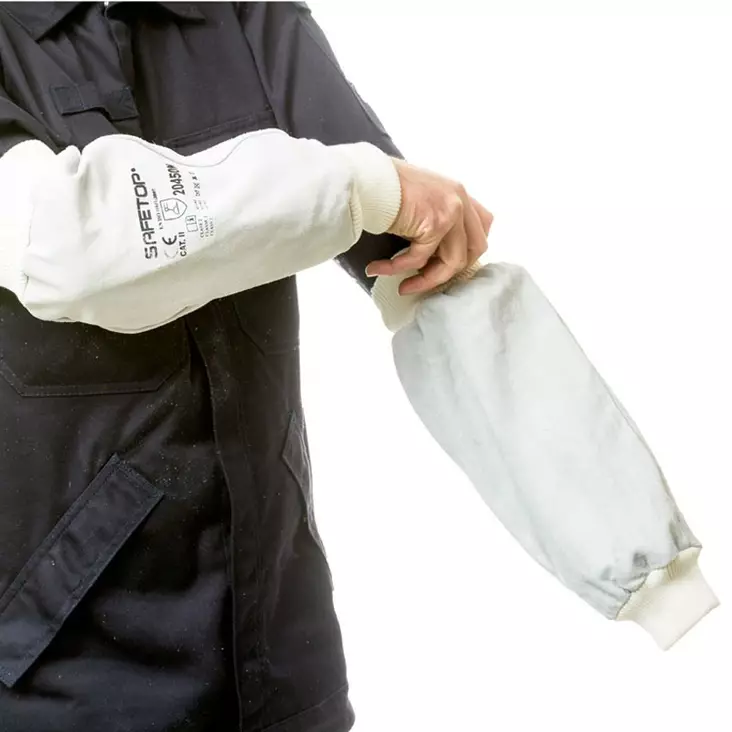 Safetop Hitsauskäsivarssuojat 42cm - Hitsaus- ja lämpökäsineet - 20450 - 1