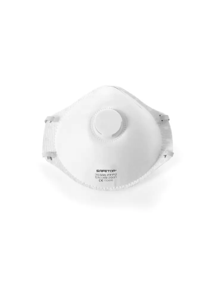 Venttiilillä | Tukkulaatikko 240 kpl - Disposable and filtering particle respirators - 30300 - 1