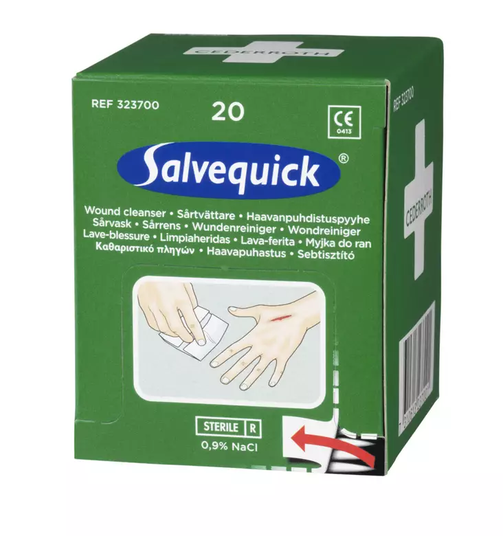 Salvequick Wound Cleanser Refill - Plaster Dispensers and Refill Packs - 323700 - 1