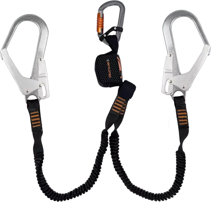 Skylotec NANOLINK FLEX Y liitosköysi 2x1,8m - Henkilövarmistimet max 2m - L-0960-FS90STZ-180 - 1