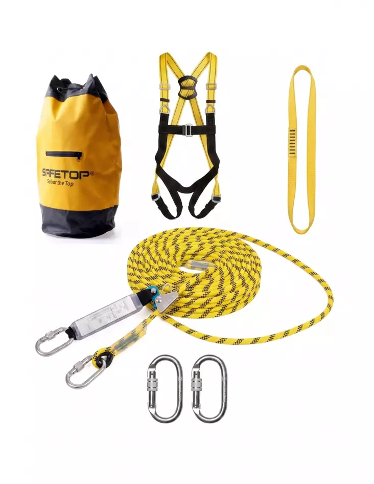Safetop Kattopaketti Basic 20M - Pakkaukset putoamissuojaimille - SAFETOP_ROOFKIT_20 - 1