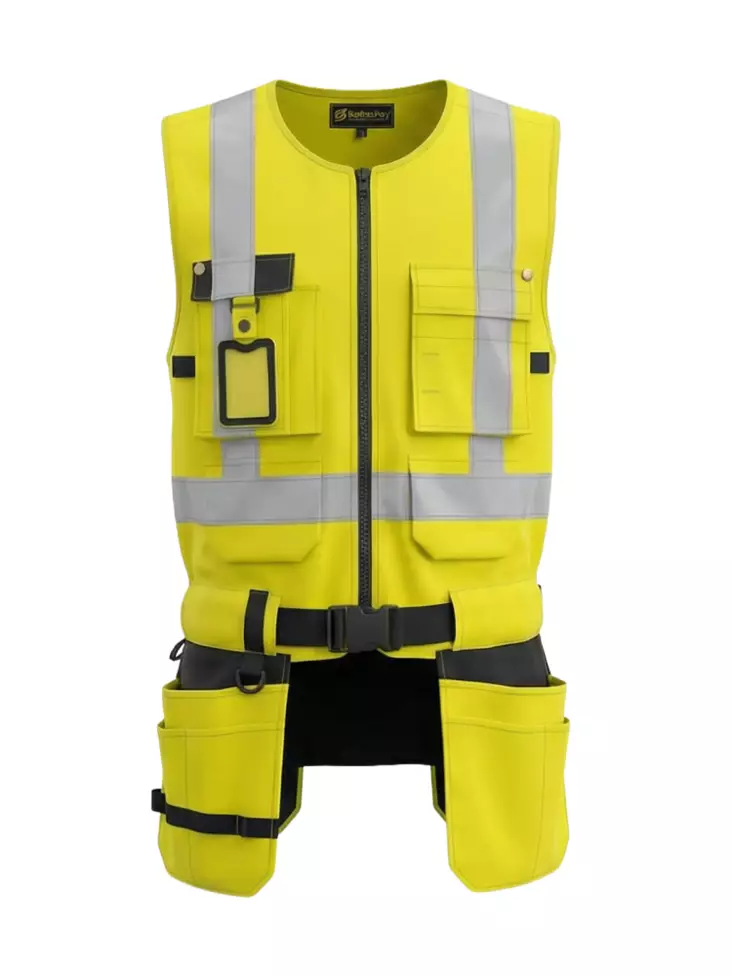 Bosafety Tactical hi-vis tool vest - HIVIS VEST - VS-TACTICAL-C2-040 - 1
