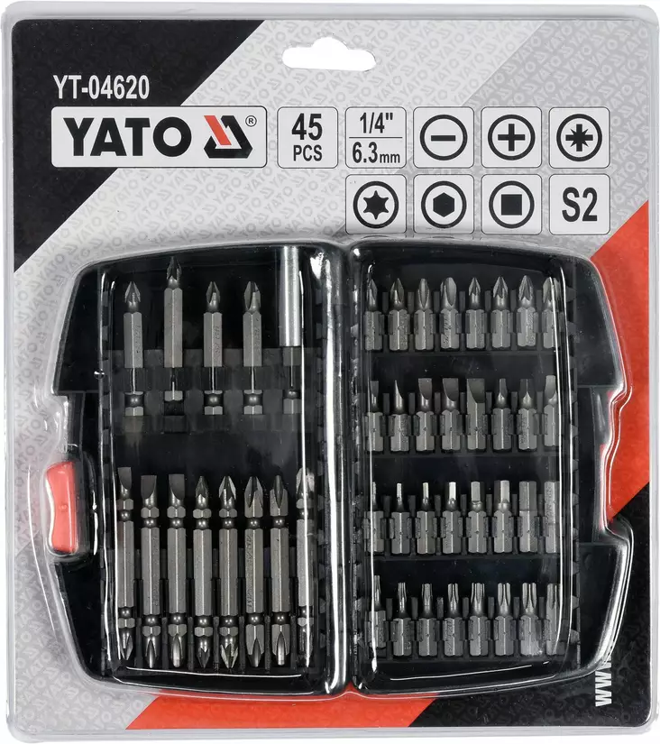 45PCS SCREWDRIVER BIT SET - TOOL SETS - YT-04620 - 1