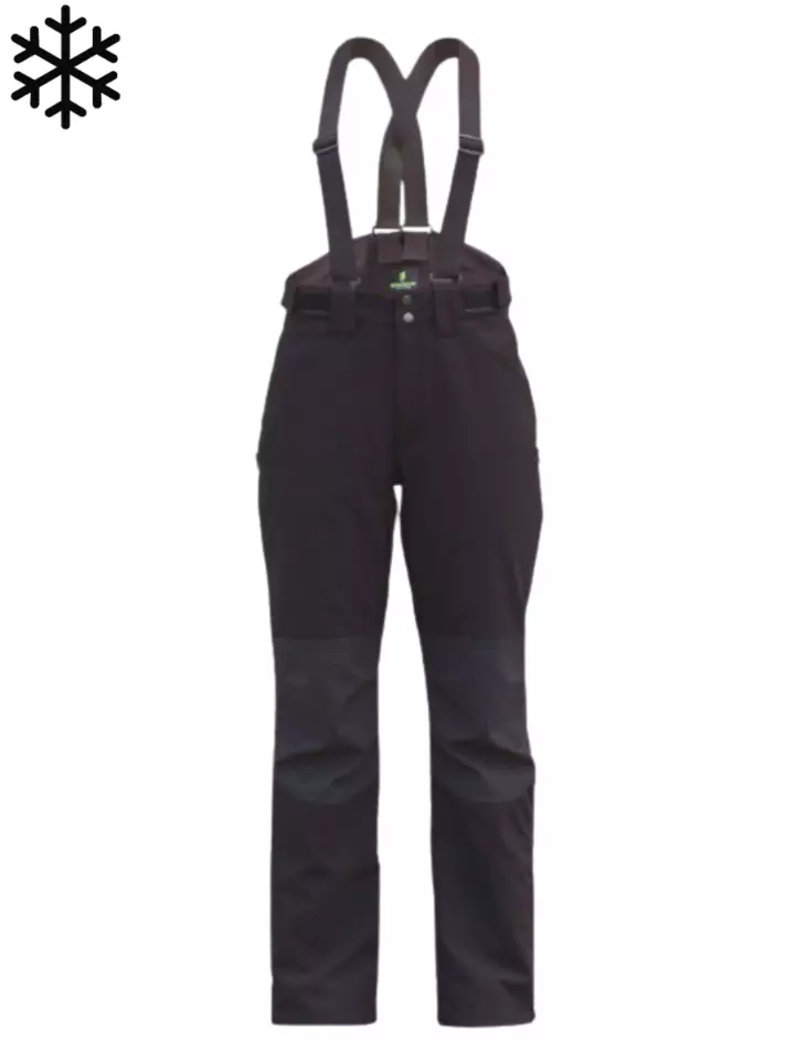 Softshell winter trousers Atlanta Black - WINTER TROUSERS - WB-ATLANTA-0200 - 1