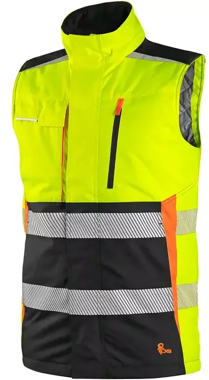 CXS Benson Padded Hi-Vis Vest Work management - HIVIS VEST - 1114-079-160 - 1