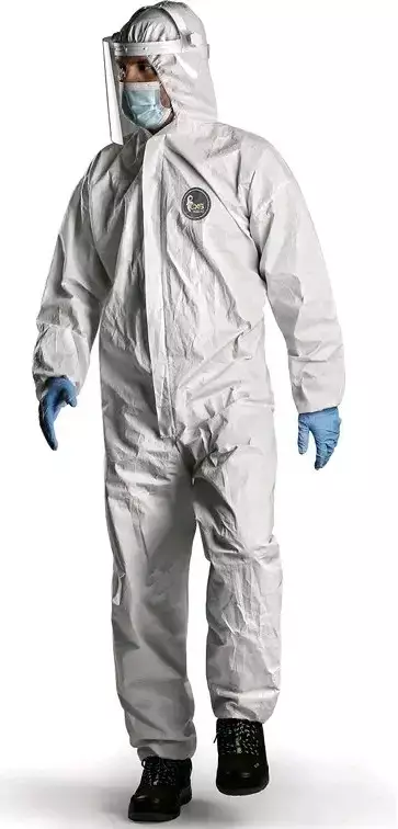 CXS Chem 100 Disposable Chemical Protective Coverall - CHEMICAL RESISTANT COVERALLS - 1160-173-100 - 1
