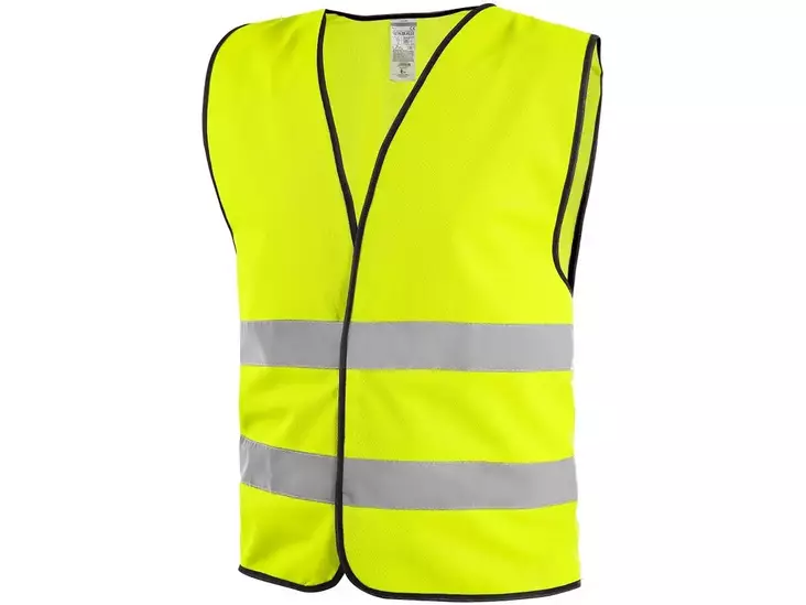 CXS Gustav Hi-Vis VestCL1 Yellow - HIVIS VEST - 1114-001-150 - 1