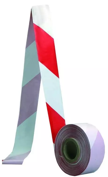 CXS Varoitusnauha puna/valk 70mmx500m - Merkintä työkalut - 2603-00 - 1