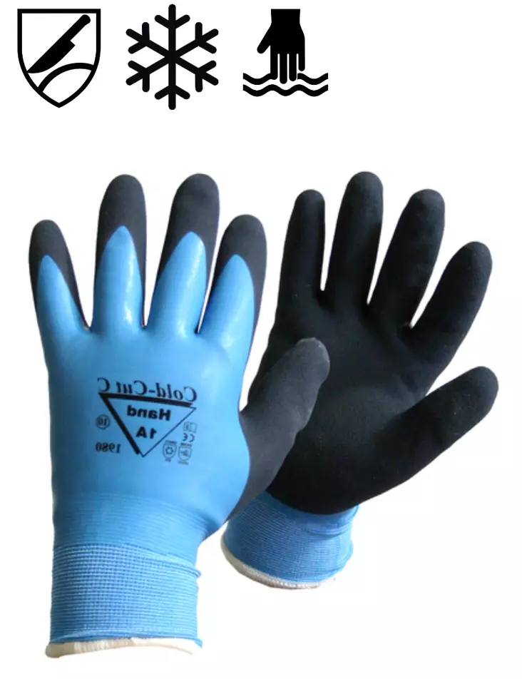 Hand 1A Cold-Cut C Talvi Viiltosuojakäsine Vedepitävä - Viiltosuojakäsineet - 1980 - 1