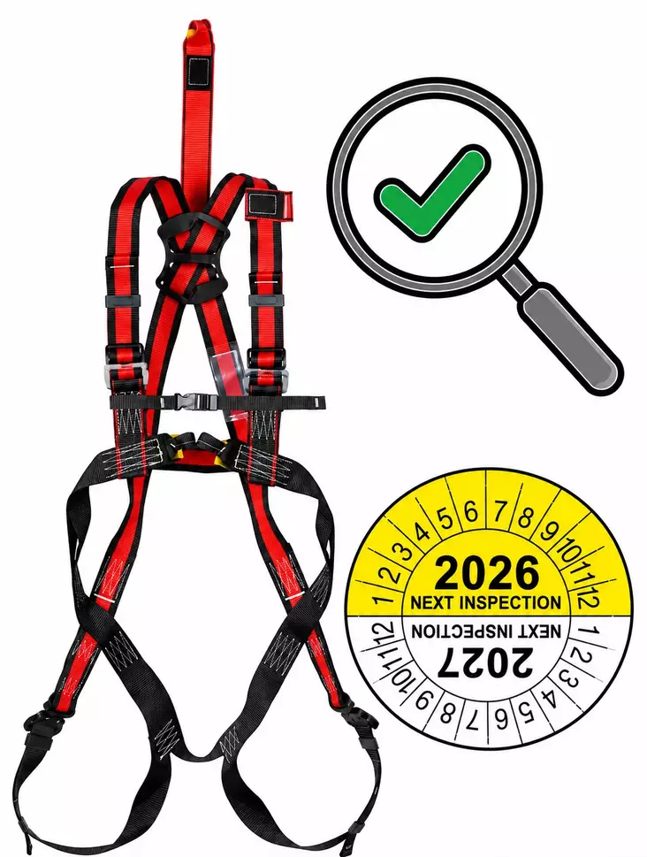 Safety harness inspection for a new product - INSPECTIONS FOR HARNESS - 11000 - 1
