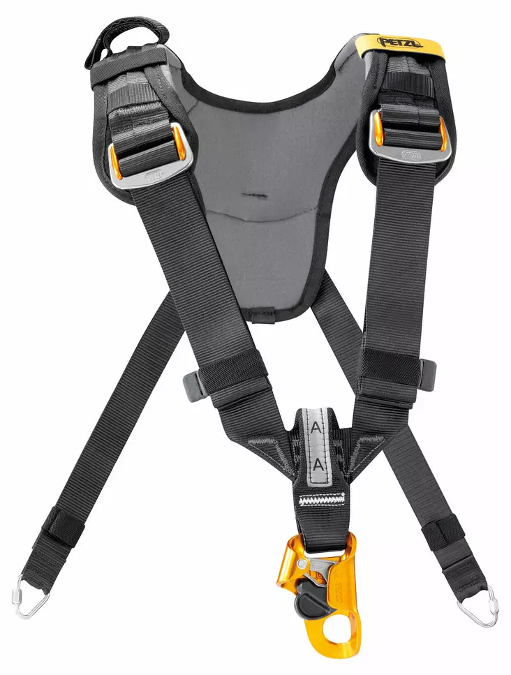Petzl TOP CROLL S Chest harness sit light - Turvavaljaat - C081BA00 - 1