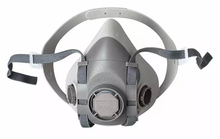 Safetop Sarja 4600 hypoallergeeninen TPR-puolinaamari M/L, EN 140 - Puolinaamarit - 34600 - 1