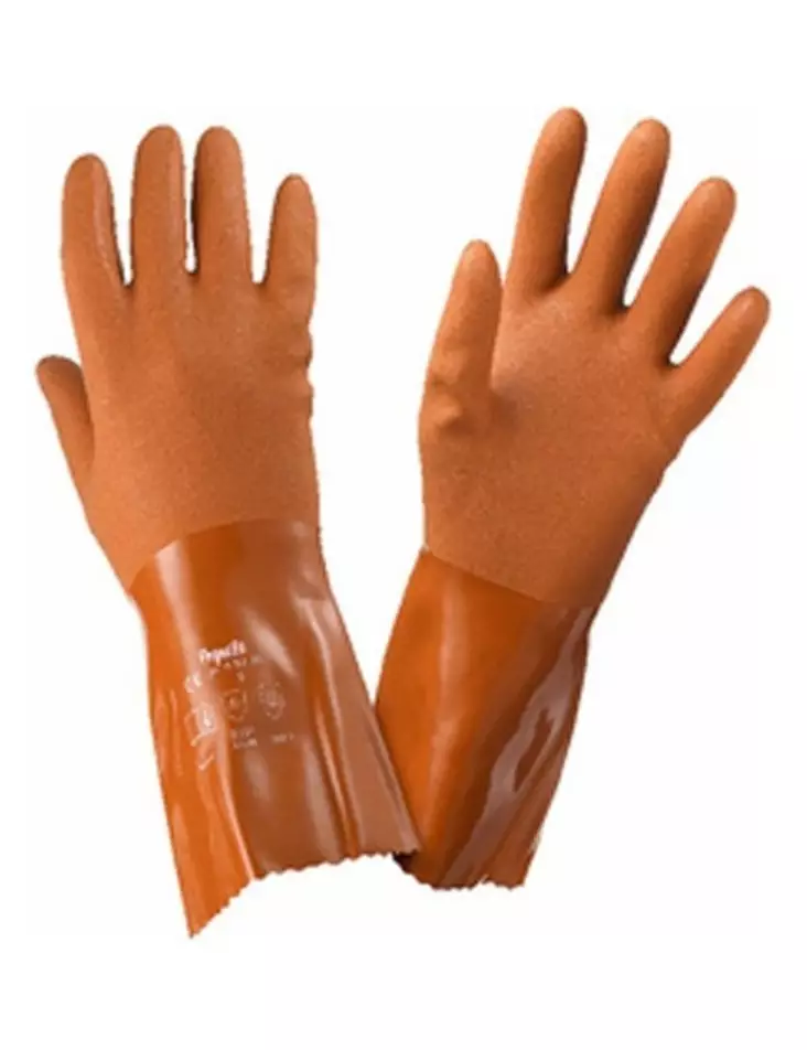 Safetop RedGrip PVC-käsine öljyisiin työympäristöihin - Kemikaalisuojakäsineet - G2006330 - 1