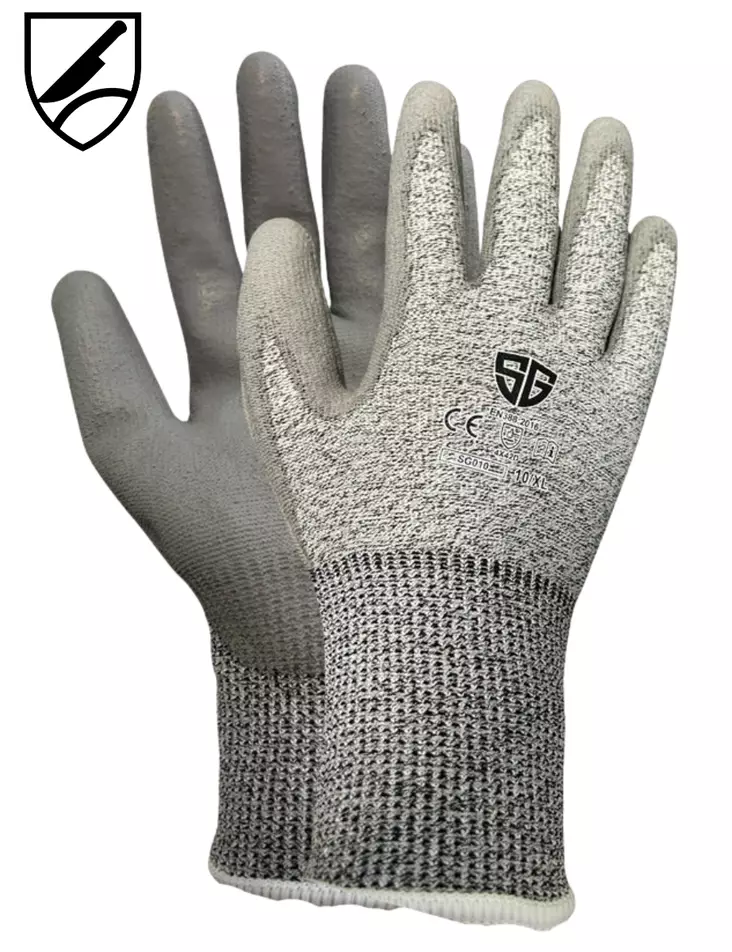 SG Cut Resistant Glove Cut D PU - Viiltosuojakäsineet - SG010 - 1