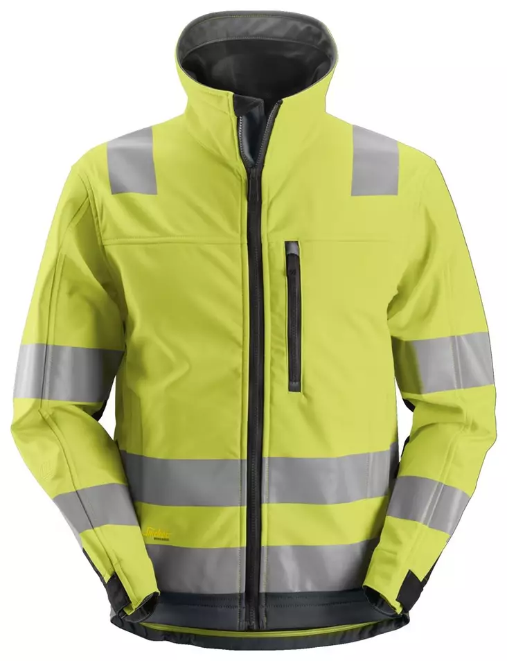 Snickers 1230 Softshell Hi-Vis Jacket - JACKETS HIVIS - 1230 - 1