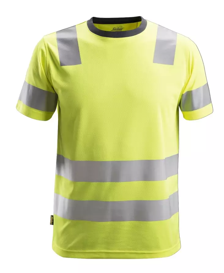 Snickers 2530 Hi-Vis T-shirt LK2 - HIVIS SHIRT - 2530 - 1