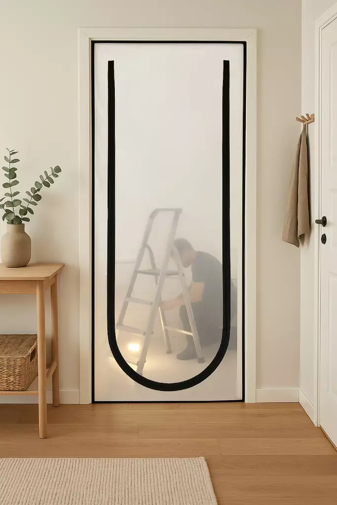 Yato Pölysuojaovi U-vetoketjulla - Työkalujen putoamissuojat - YT-67220 - 1