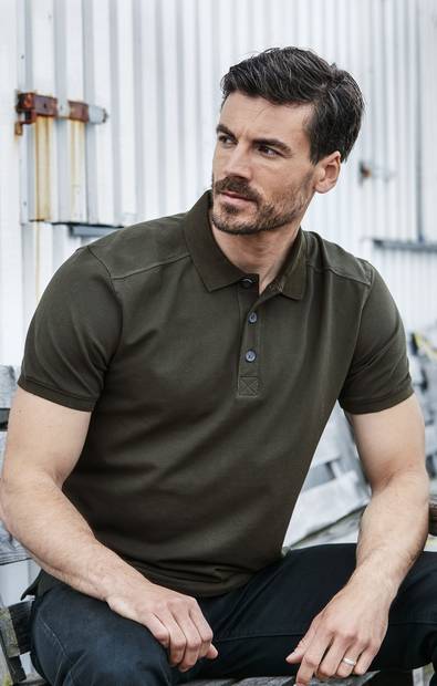 SW Martin stretch polo shirt cotton - Pikeepaidat - 1000211 - 1