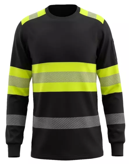 BoSafety Rico Pitkähihainen paita LK1 - Huomiopaidat - TS-RICOLONG-C3-301 - 1