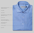 Bow 34 Regu Soft Collar Shirt Men - Corporate Collared Shirts with Logo | Protecton - 2903401 - 5