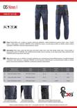 CXS Nimes Denim Denim work Pants - Work Trousers with Logo | Protecton - 1490-071-411 - 6